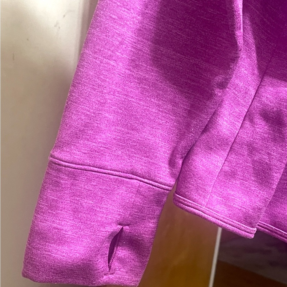Women’s 2x Be Inspired Magenta Zip-Up Hooded Workout Jacket
